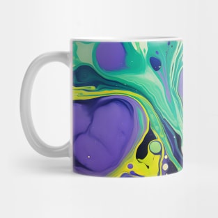 Vibrant Euphoria: A Symphony of Abstract Colors Mug